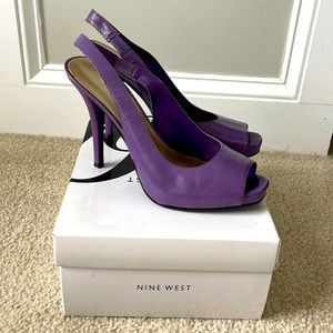 Nine West Sling back heel